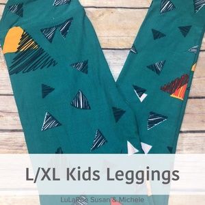 LULAROE L/XL KID'S LEGGINGS